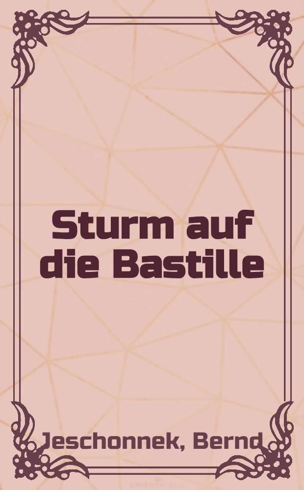 Sturm auf die Bastille