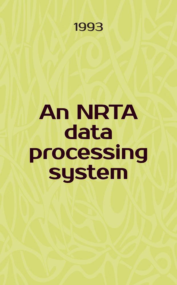 An NRTA data processing system : PROMAC-J