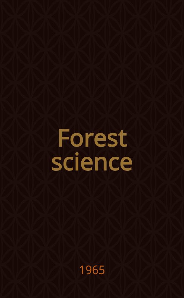 Forest science
