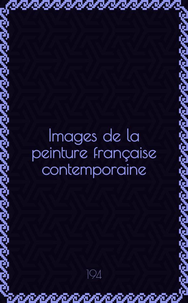Images de la peinture française contemporaine