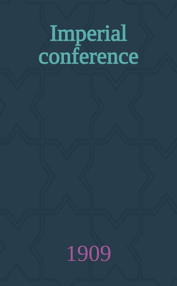 Imperial conference