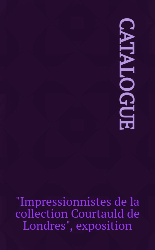 [Catalogue