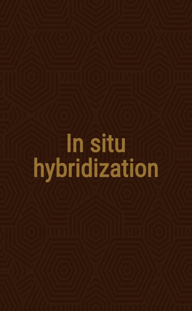 In situ hybridization