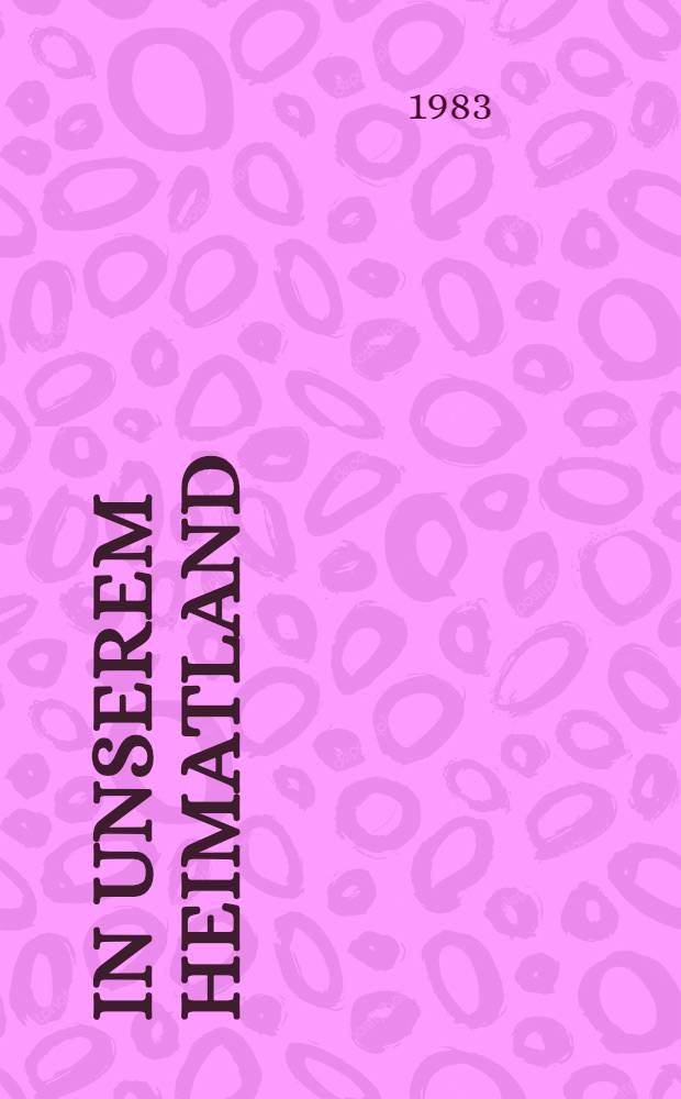 In unserem Heimatland : Aus dem Leben der Juden in der UdSSR