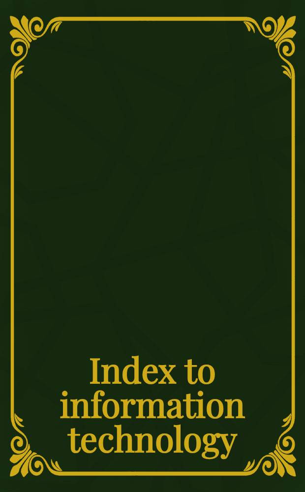 Index to information technology
