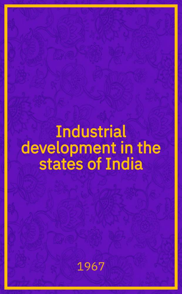 Industrial development in the states of India