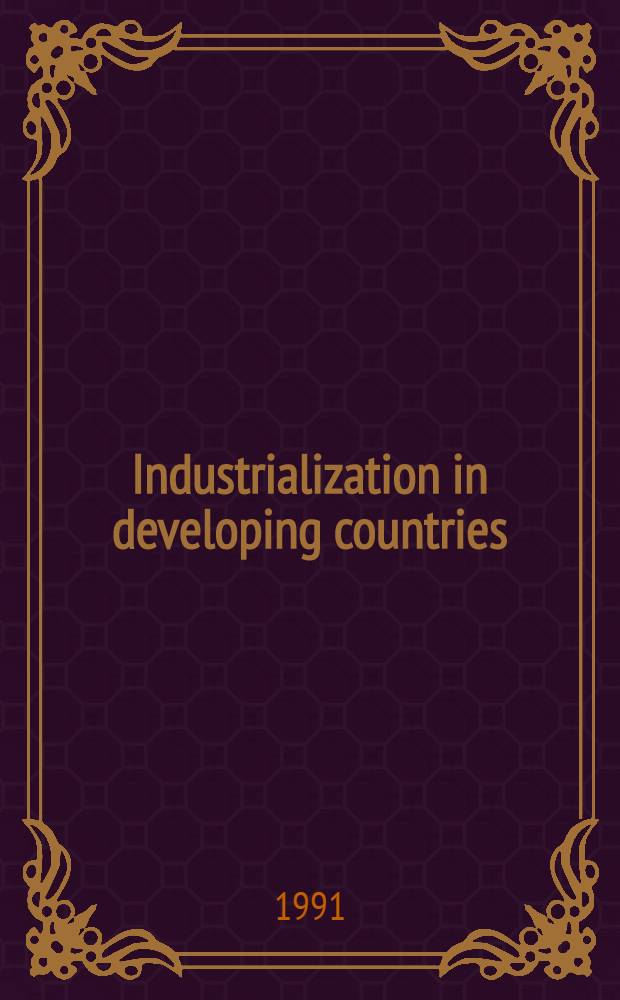 Industrialization in developing countries