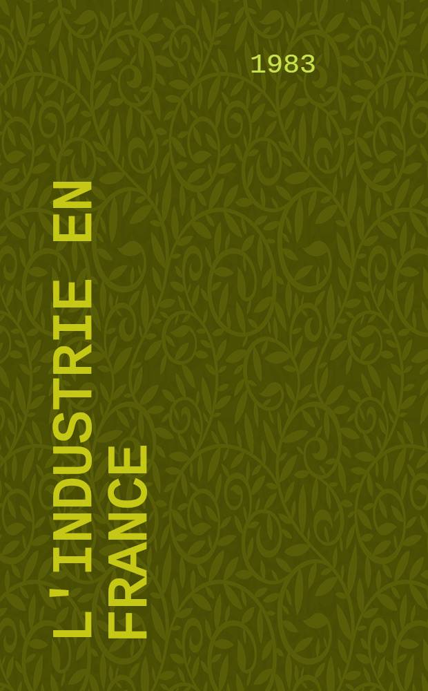 L'industrie en France