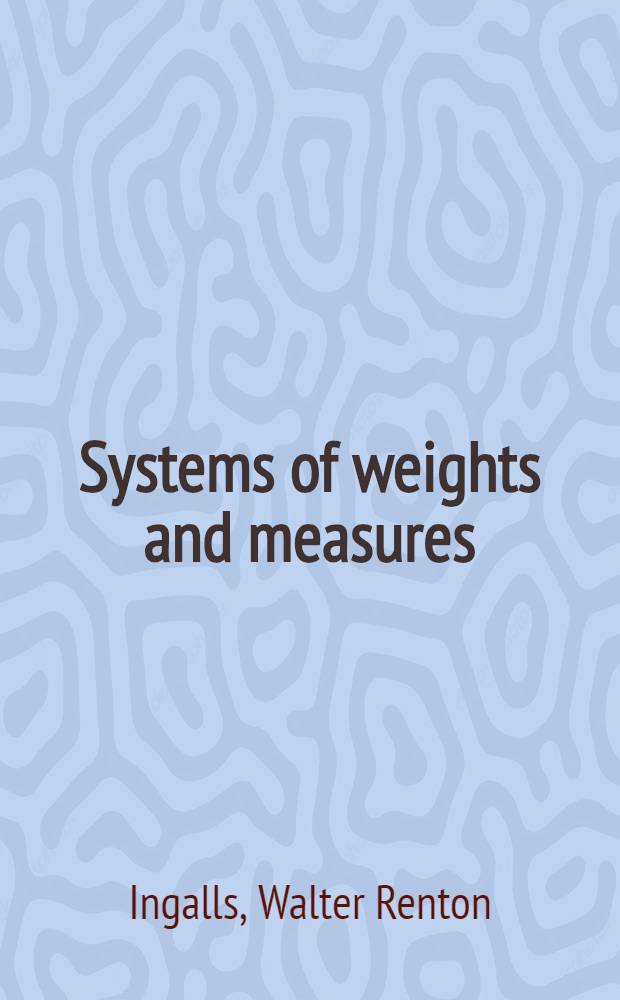 Systems of weights and measures