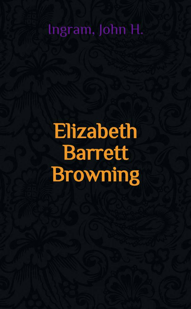 Elizabeth Barrett Browning