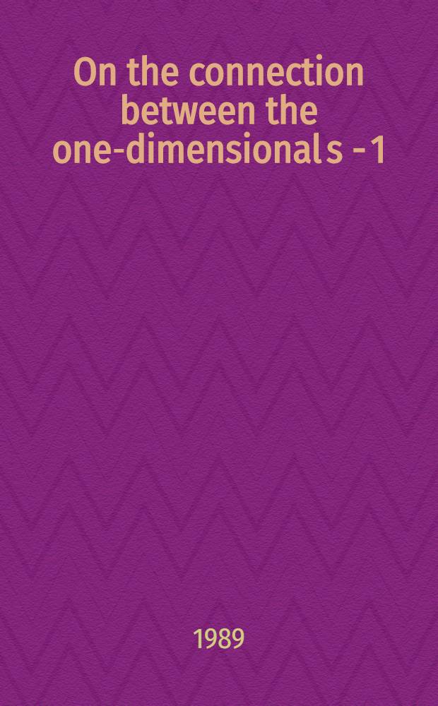 On the connection between the one-dimensional s - 1/2 Heisenberg chain and Haldane-Shastry model
