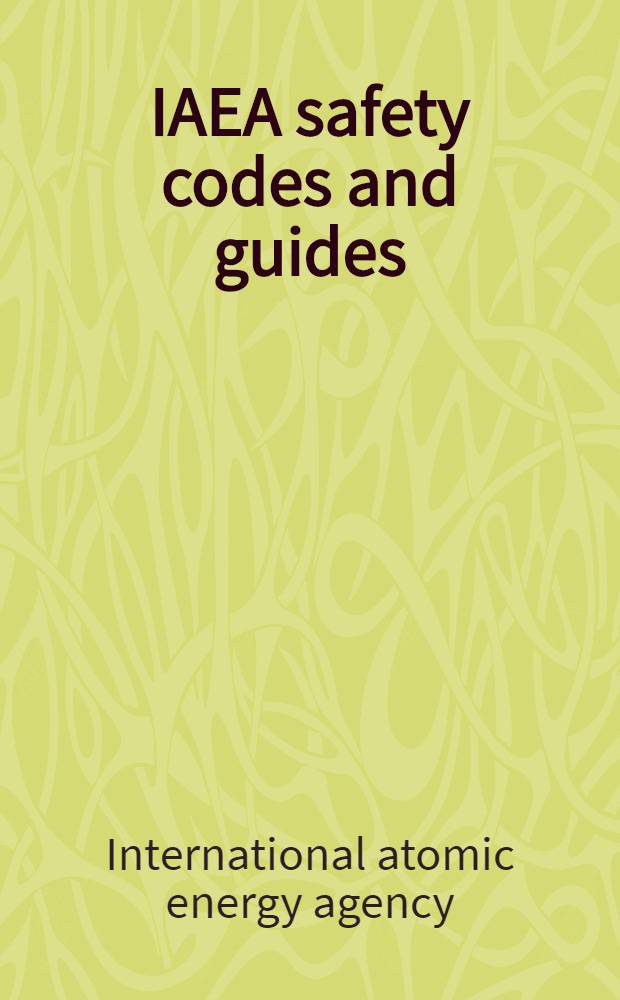 IAEA safety codes and guides (NUSS) in the light of current safety issues : Proc. of an Intern. symp. on safety codes and guides (NUSS) in the light of current safety iss. organized by the Intern. atomic energy agency a. held in Vienna, 29 Oct. - 2. Nov. 1984