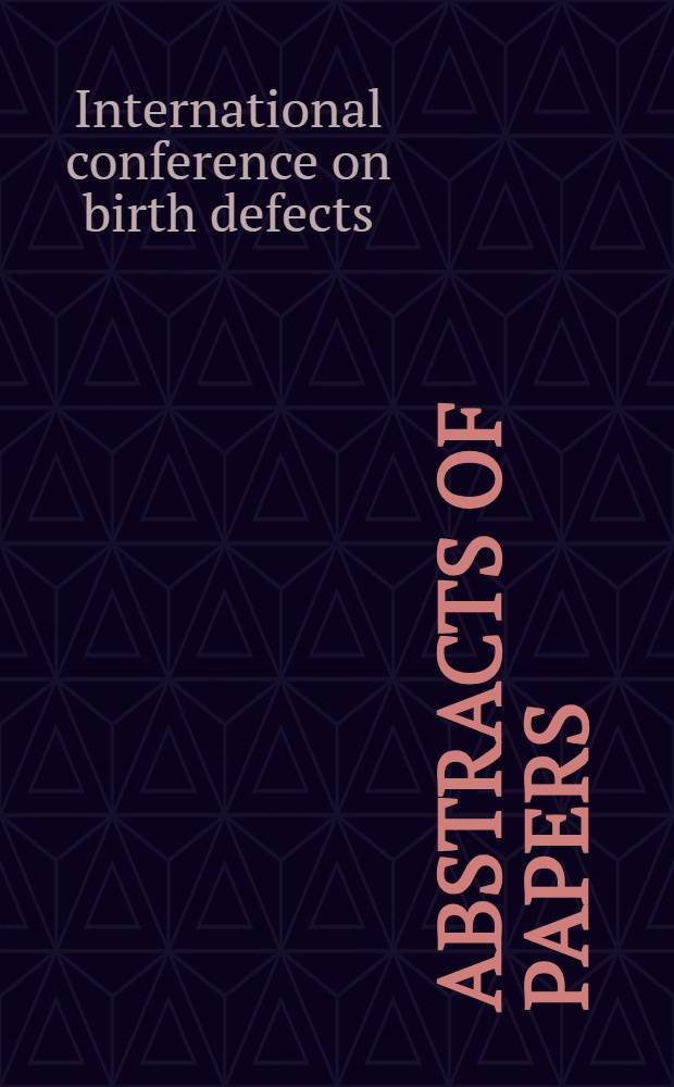 Abstracts of papers