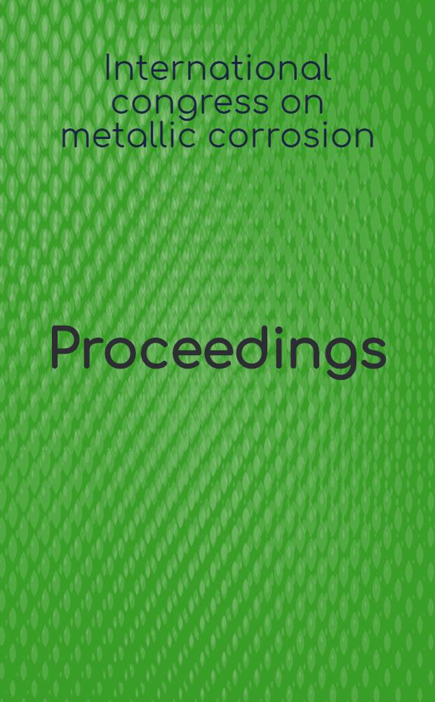 [Proceedings]