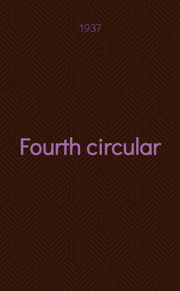 Fourth circular