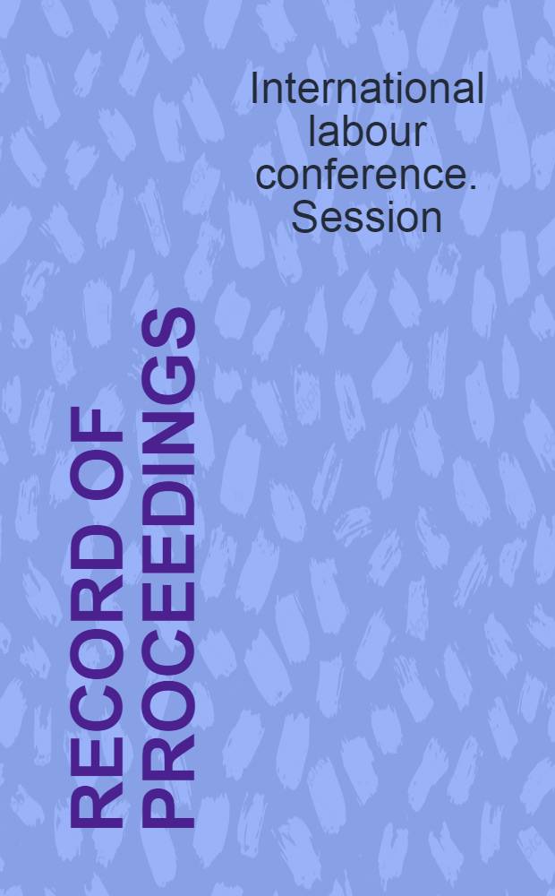 Record of proceedings