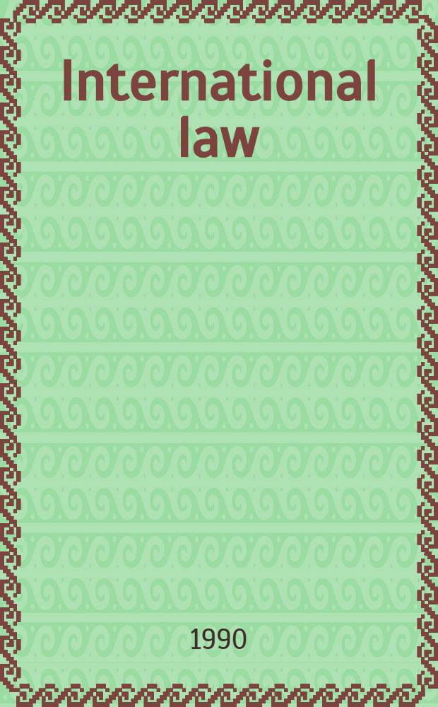 International law