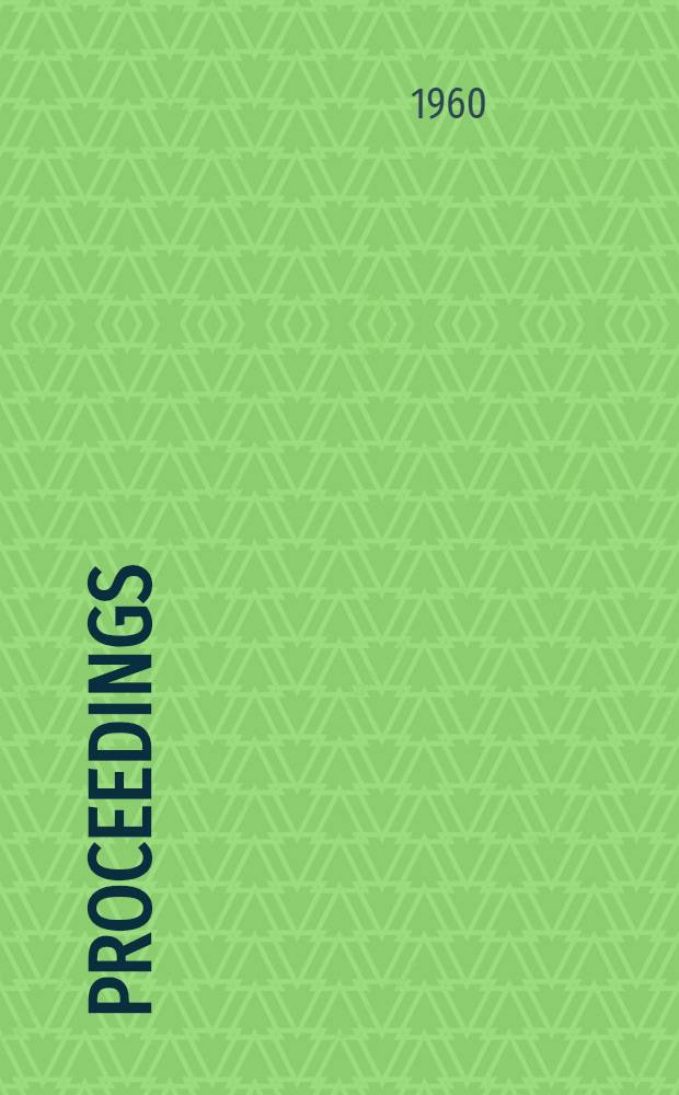 [Proceedings]