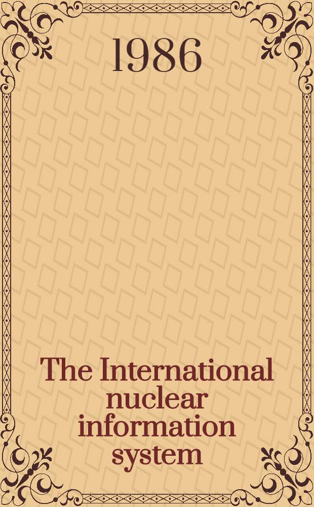 The International nuclear information system (INIS) : 15 years
