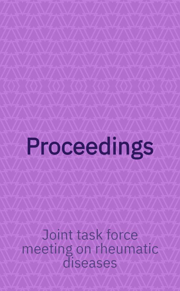Proceedings