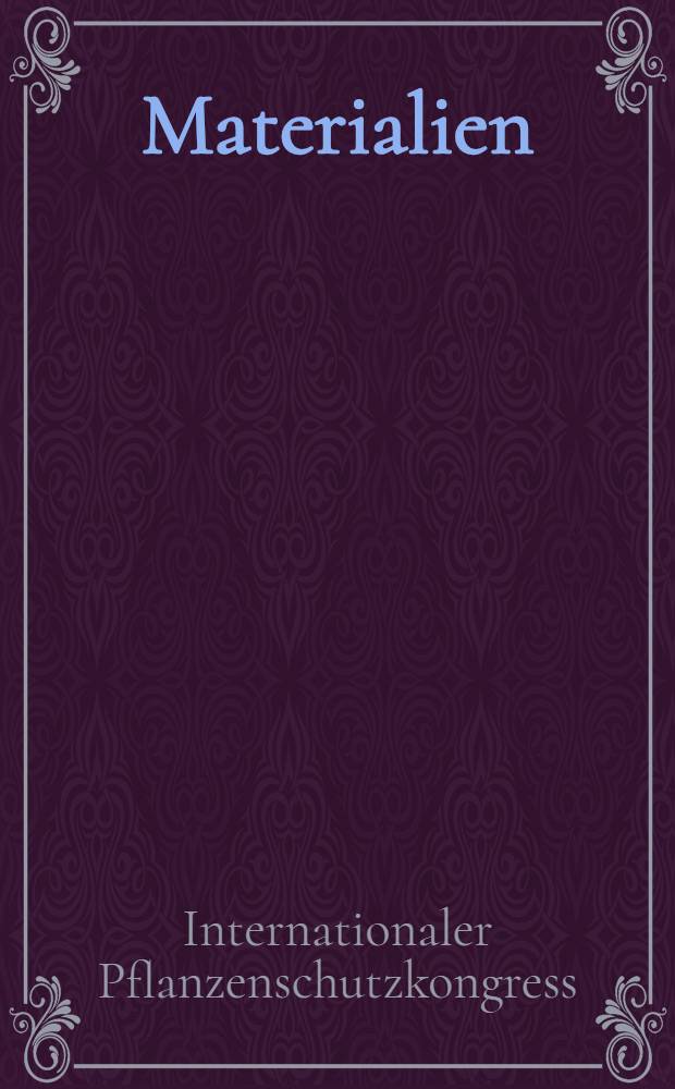 [Materialien]