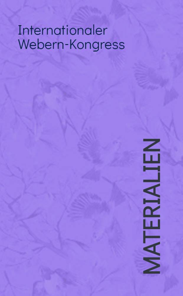 [Materialien]