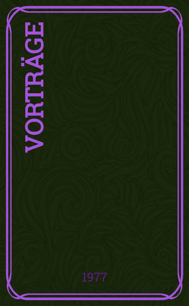 [Vorträge]