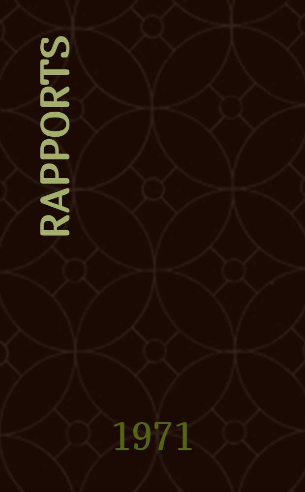 [Rapports]