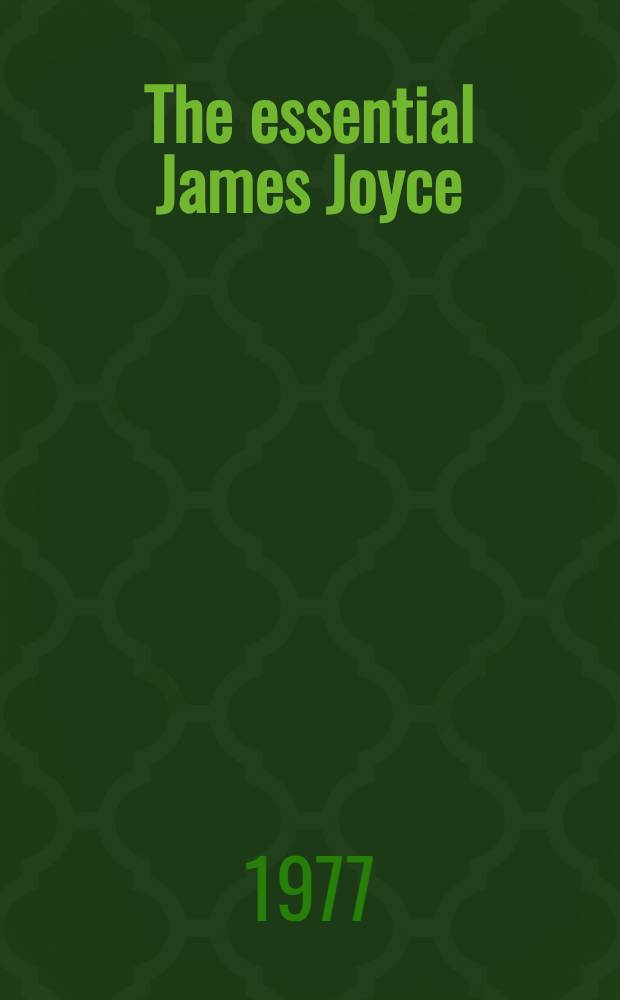 The essential James Joyce