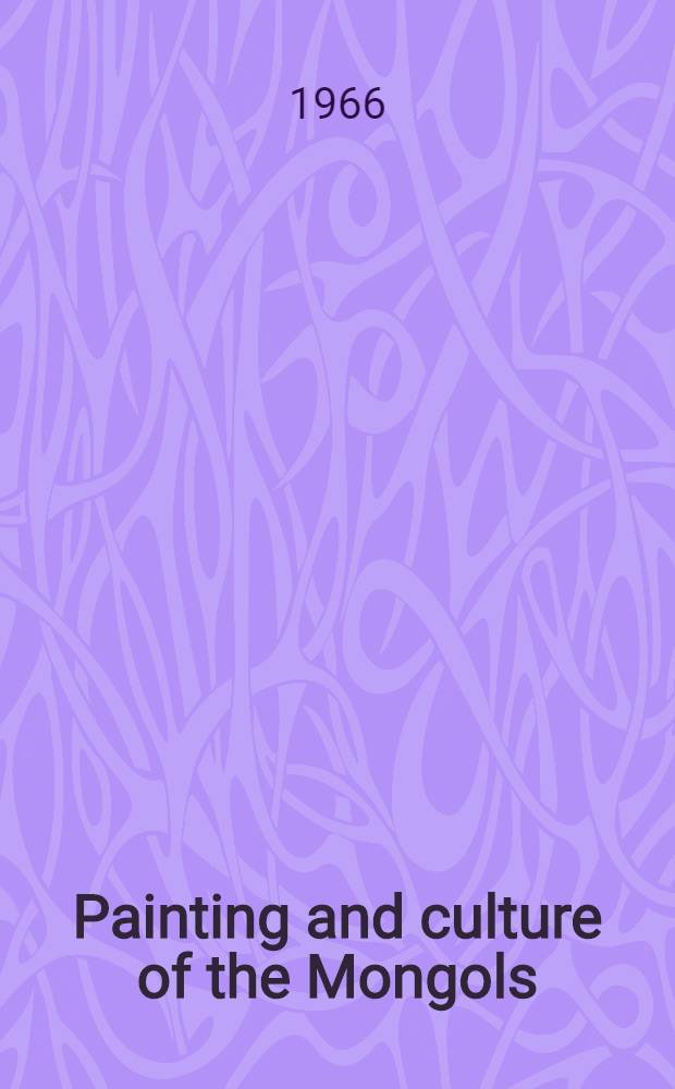 Painting and culture of the Mongols