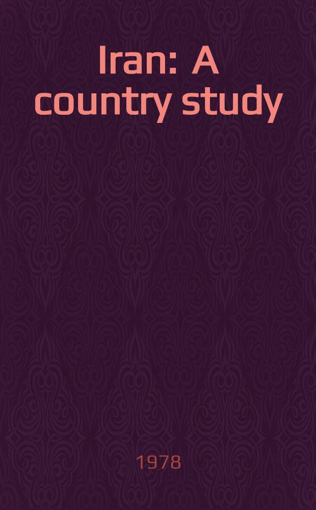 Iran : A country study