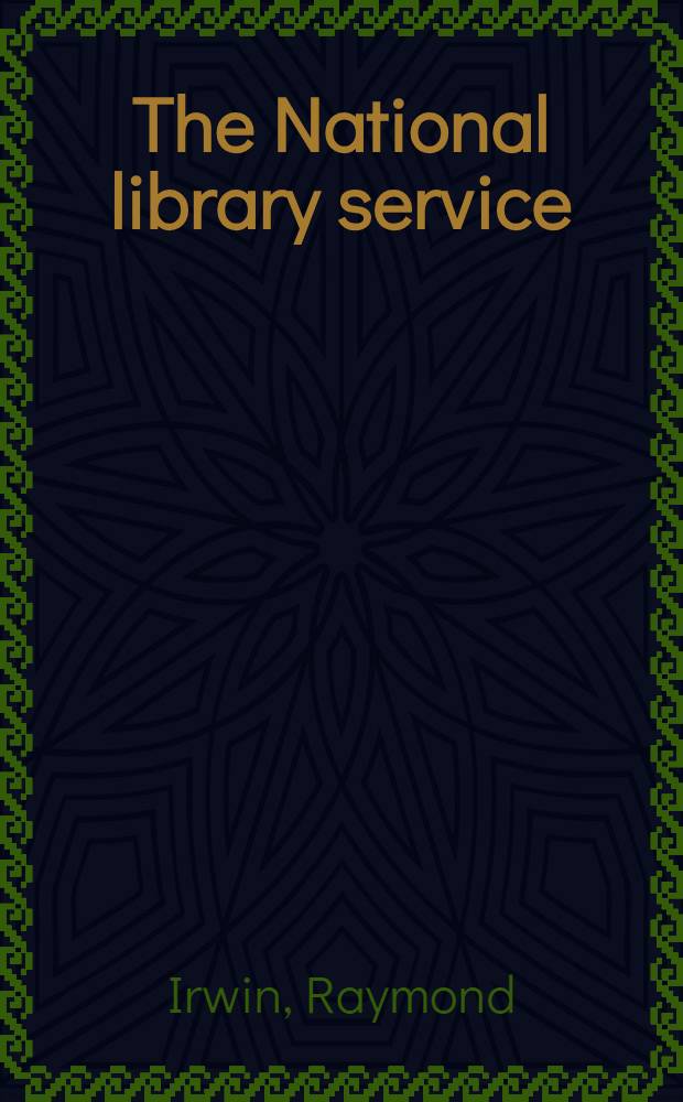 The National library service