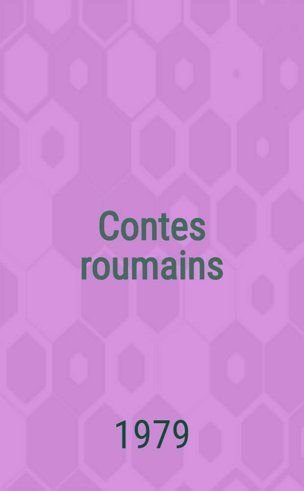 Contes roumains