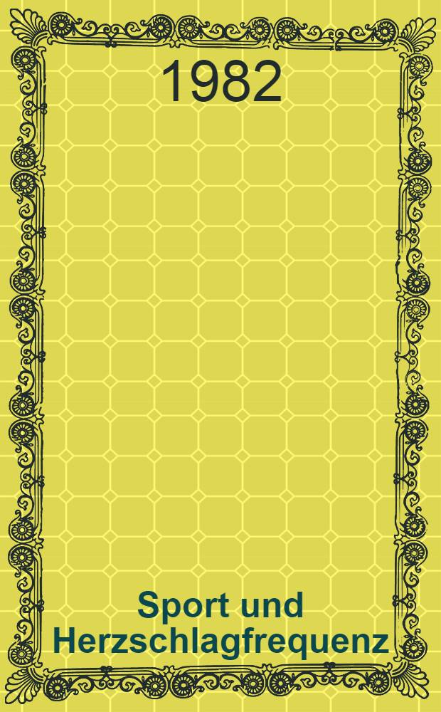 Sport und Herzschlagfrequenz