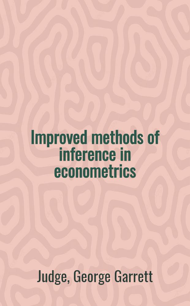 Improved methods of inference in econometrics