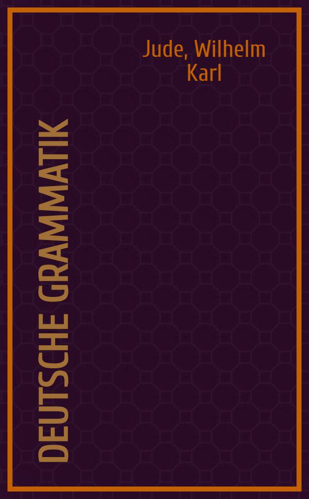Deutsche Grammatik