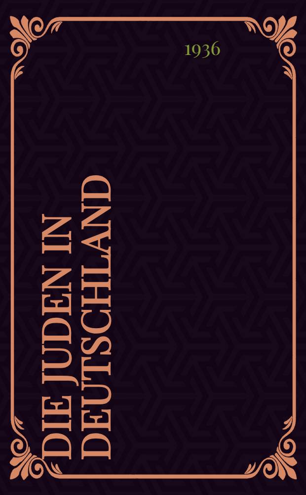Die Juden in Deutschland