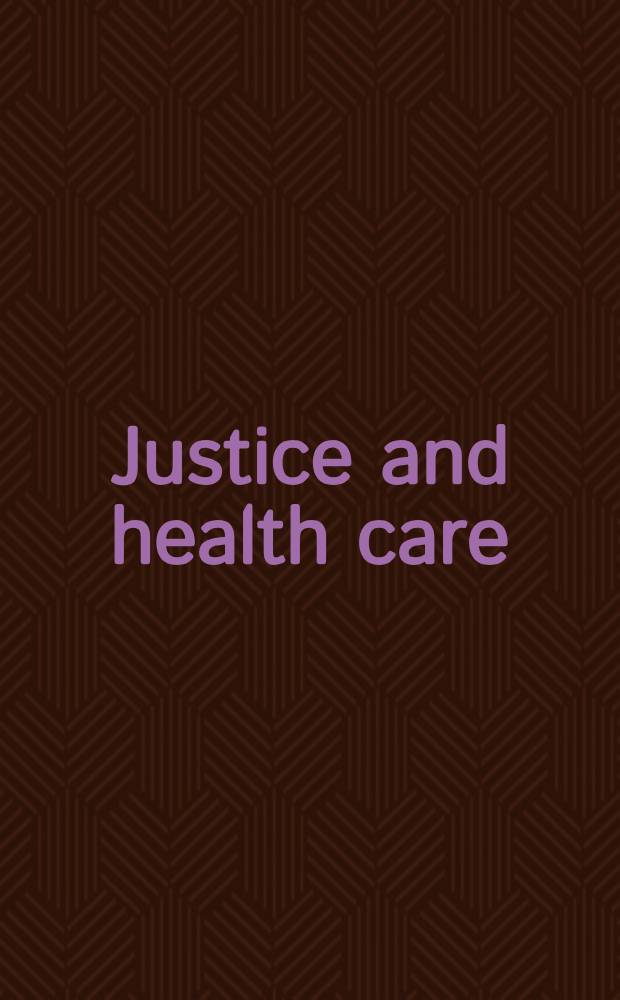 Justice and health care
