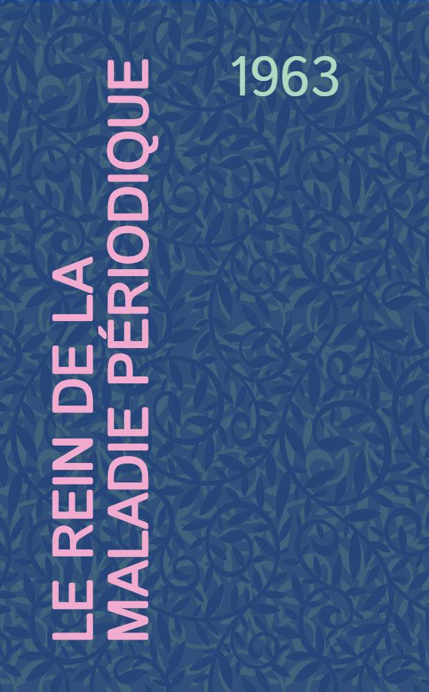 Le rein de la maladie périodique : À propos de dix observations personnelles : Thèse ..
