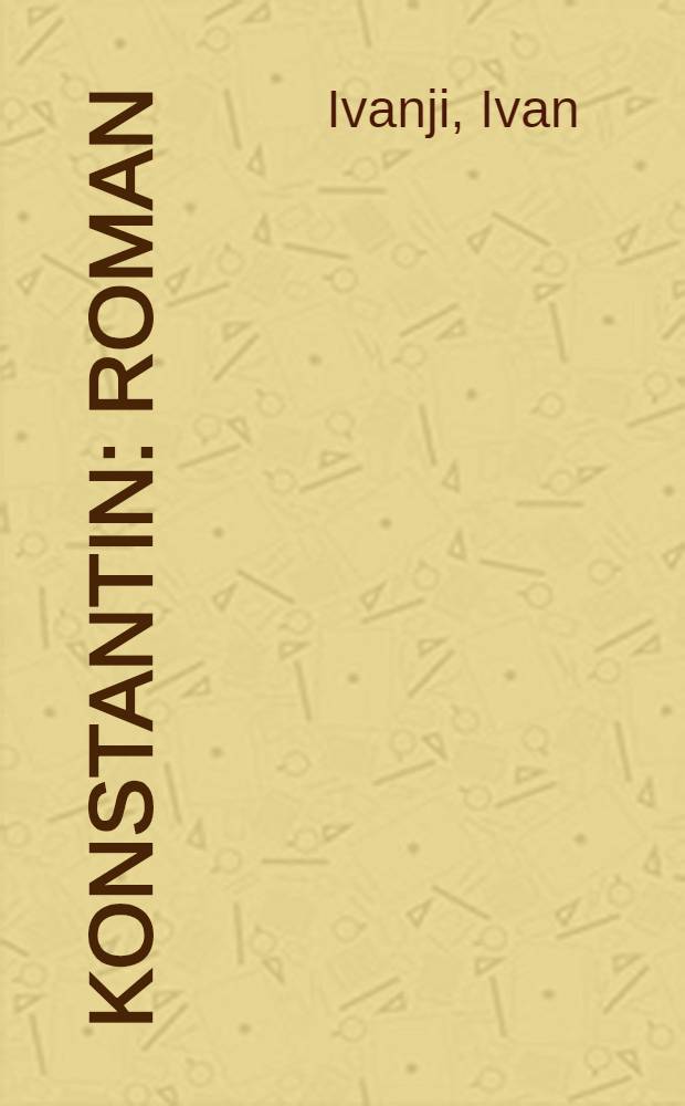 Konstantin : Roman