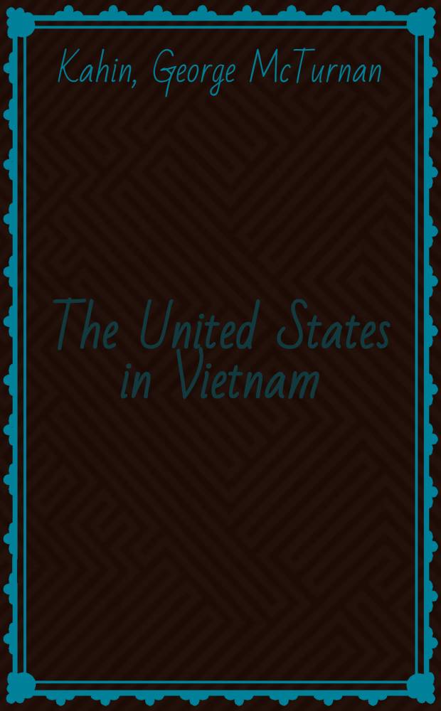 The United States in Vietnam