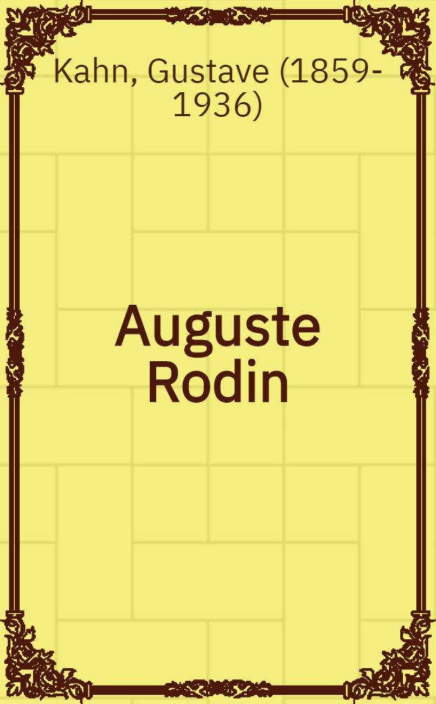 Auguste Rodin