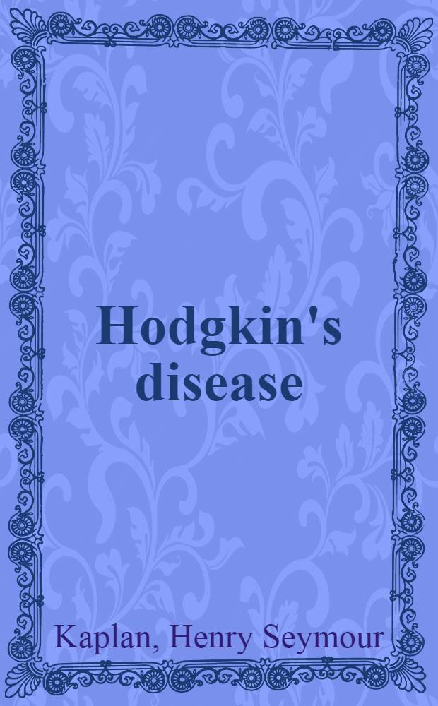 Hodgkin's disease