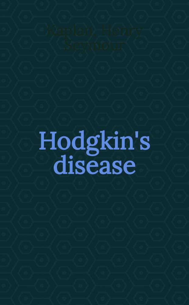 Hodgkin's disease