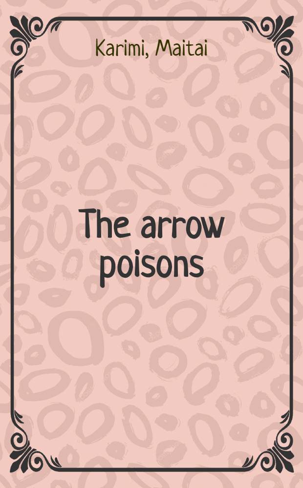 The arrow poisons