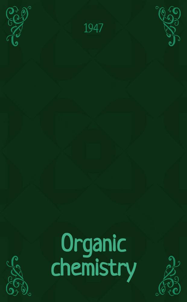 Organic chemistry