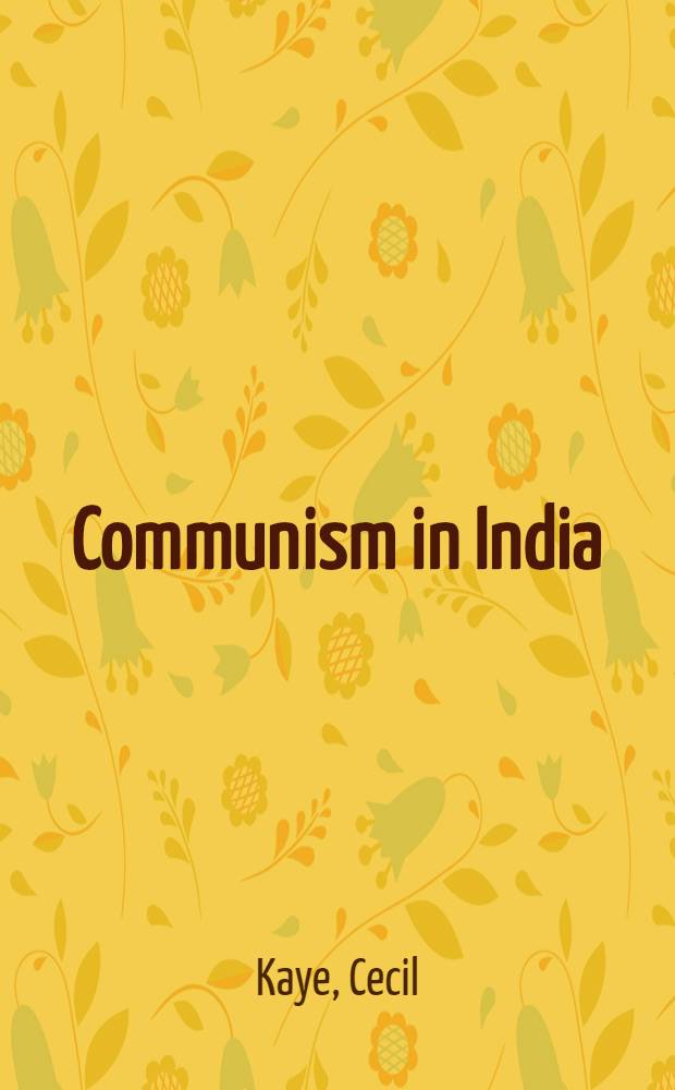 Communism in India
