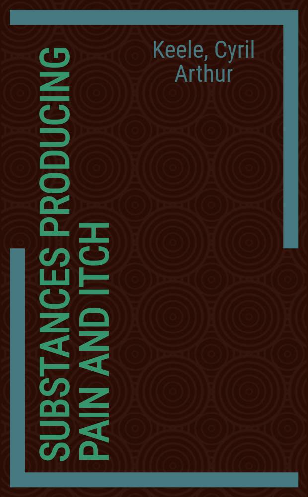 Substances producing pain and itch