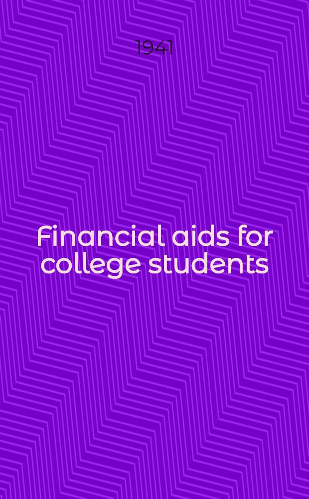 Financial aids for college students