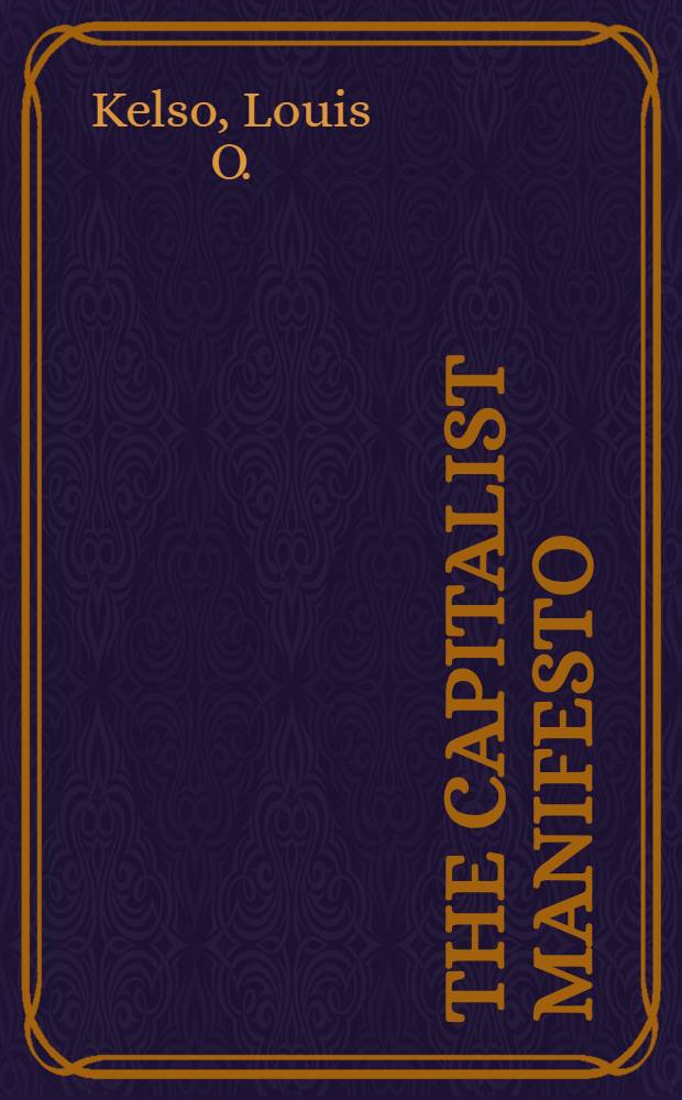 The capitalist manifesto